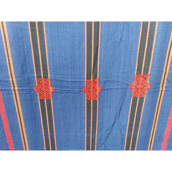 African Tribal Colorful Multi Colored Shawl or Wrap 34x72 - Picture 7 of 10